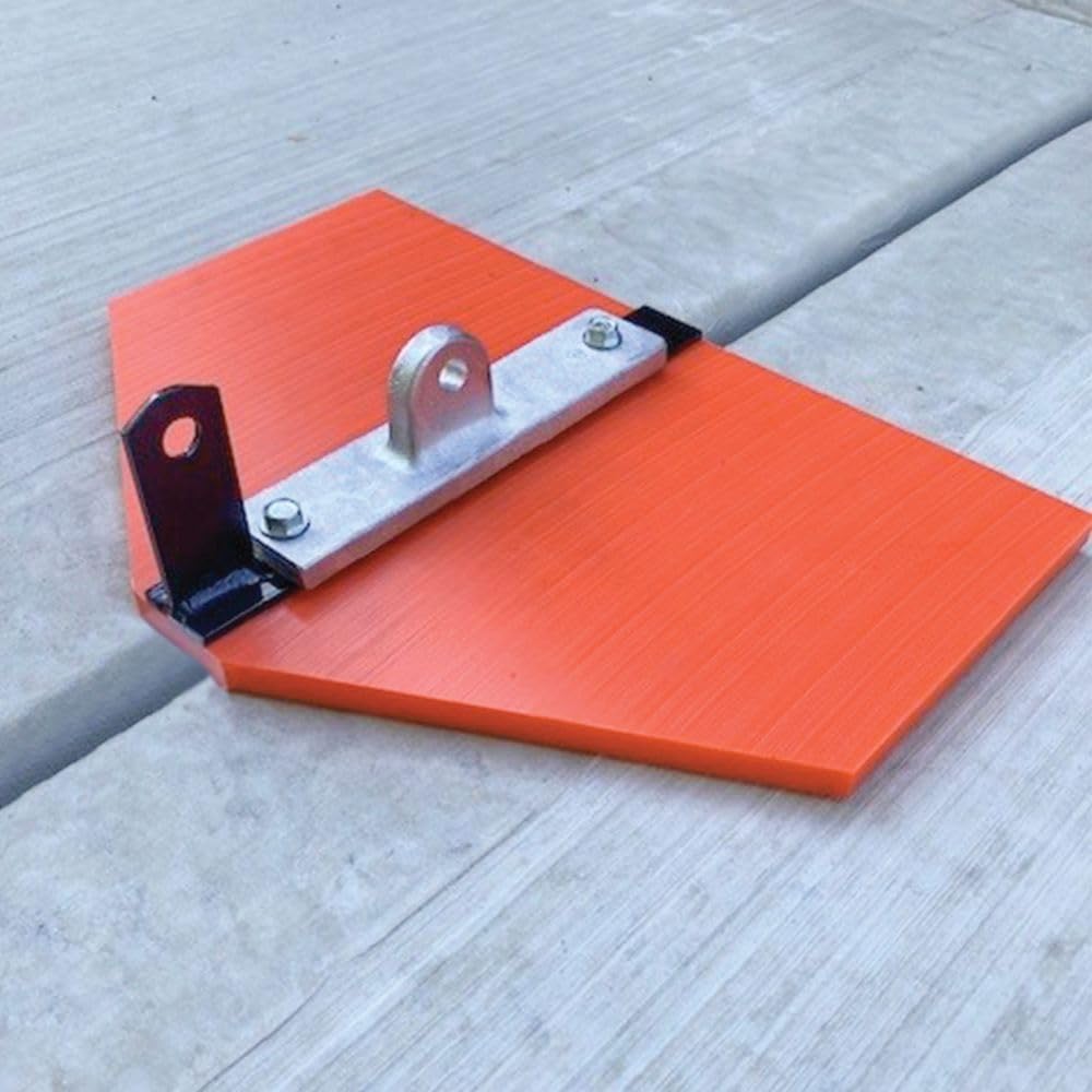 8"x12" 1"D 1/4"R Org Thunder w/KO-20 Tech Angled Walk Groove