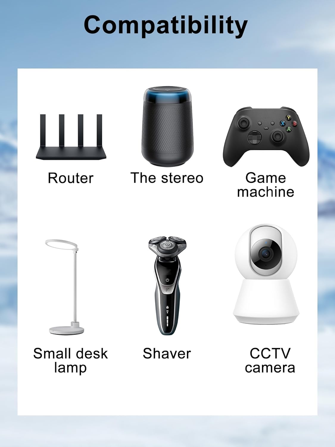 XWNV HDD082/17 HDD120/17 MP3 AC Adapter Charger Compatible with Philips GoGear Player Mains PSU