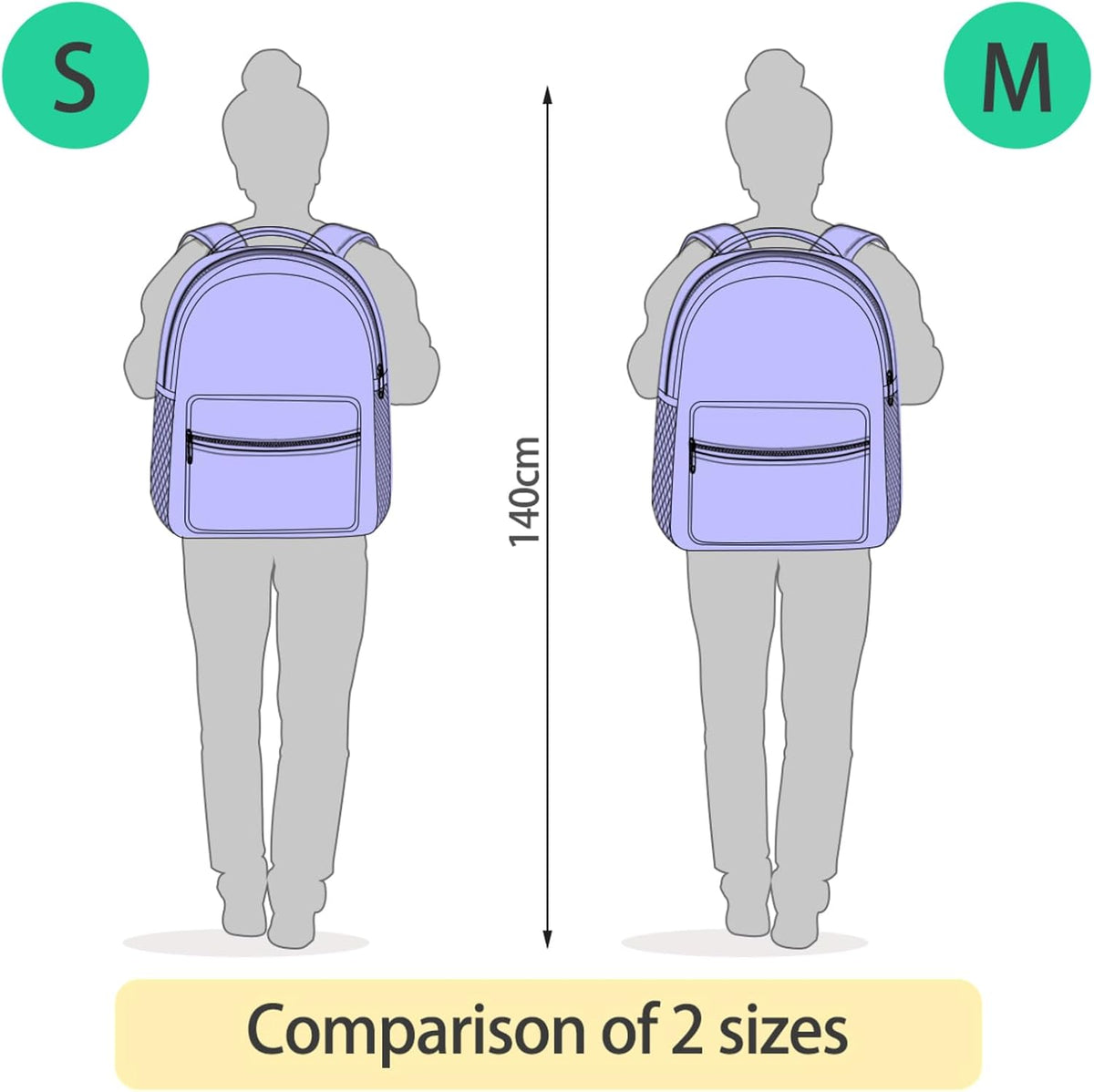Krafig Backpacks Backpack Daypack Cute Shrimps Boys Girls Kids School Bookbag, School Bag Travel