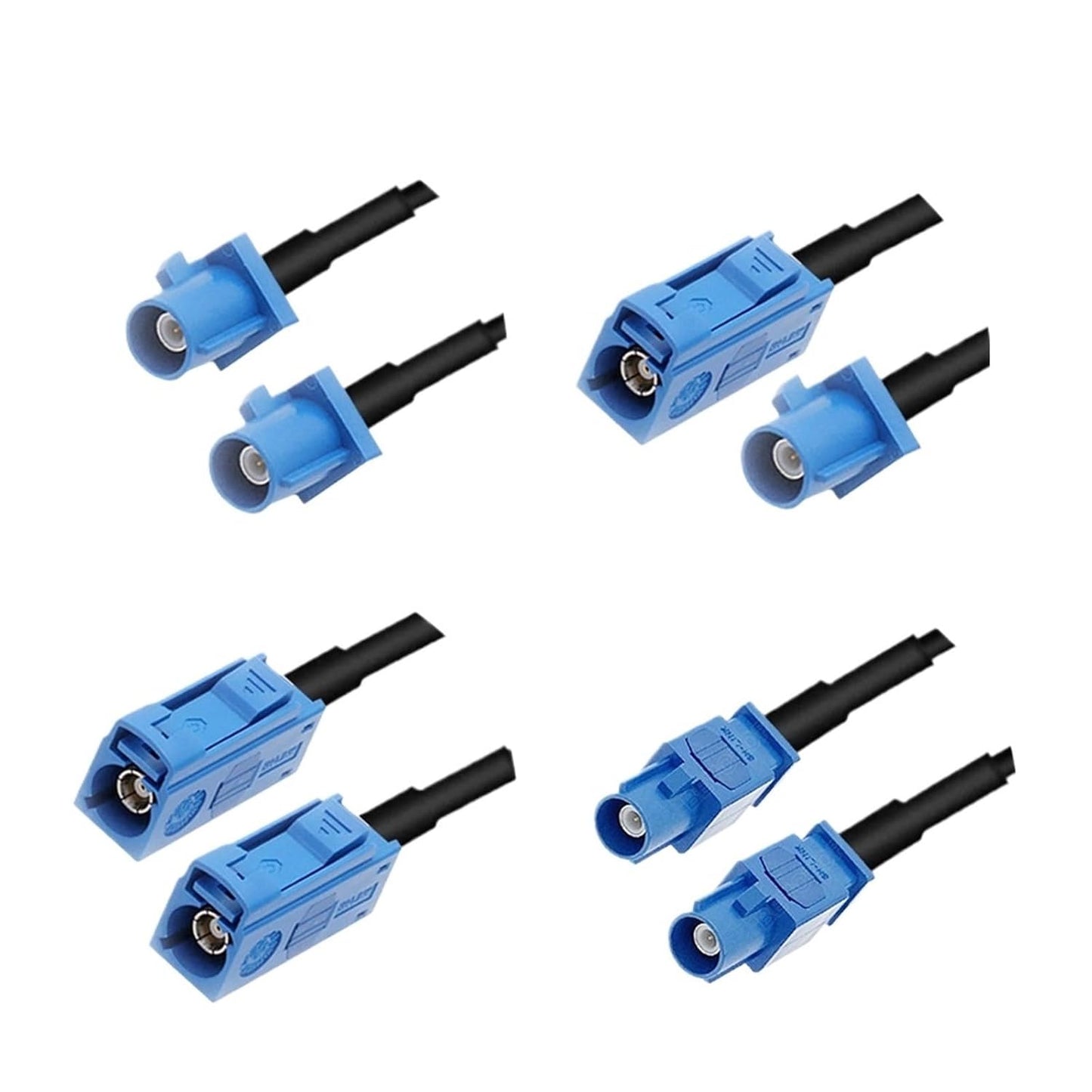 lowmountainswere RG174 M,1M) Fakra C Male/Female Cable Extension Cord Coaxial Pigtail for Car Telematics