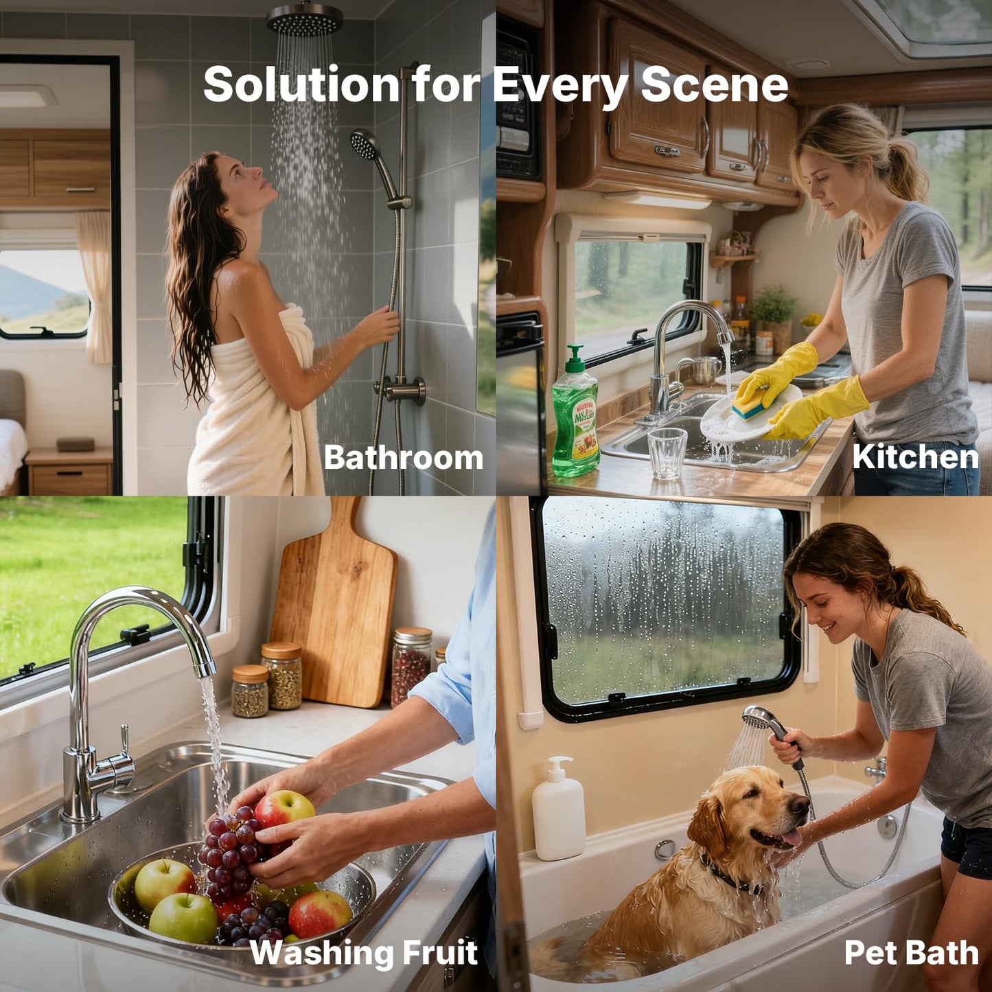 Gen II Ranein On-Demand Propane RV Tankless Water Heater, 15Ć15 White Door & Remote Control, High Altitude Compatible, CSA Certified, Summer Comfort Optimized, Perfect for Moderate Usage