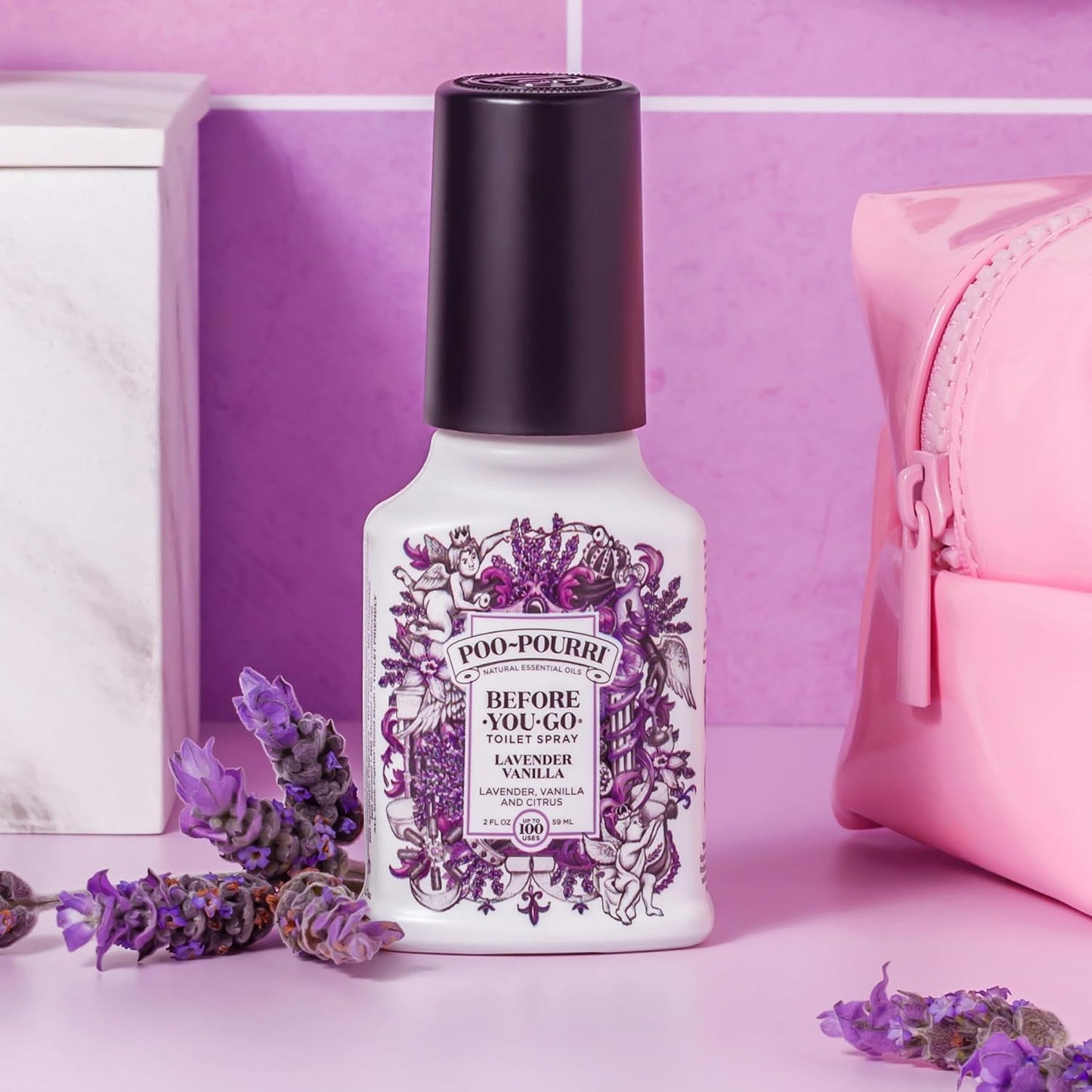 Poo-Pourri Toilet Spray - Fresh Sea Salt Scent | Plant-Based Odor Deodorizer, 4 Fl Oz, Up to 200 Uses