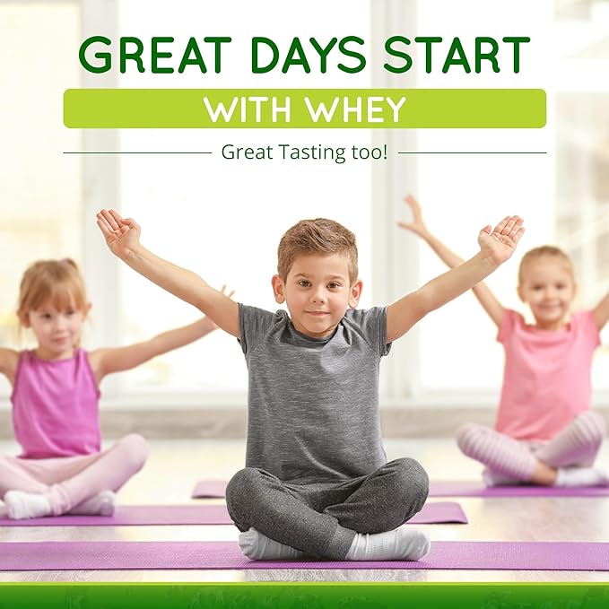 Grass-Fed Whey Protein Powder for Immune Vitality, Natural Vanilla 2.5lbs (56 Servings), 15g Protein Per Serve, Vital Whey, Clean Holistic, Wellness Nutrition