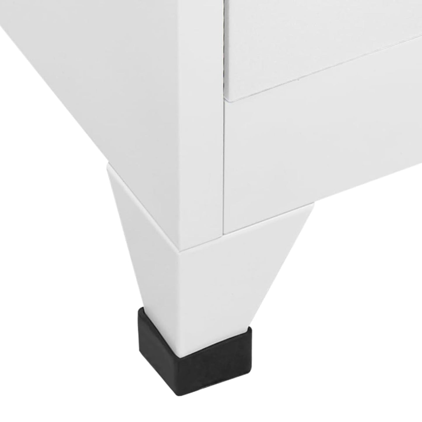 Gecheer Steel Locker Cabinet with 12 Compartments and Lockable Doors, Industrial Design, Easy Assembly, Grey 90 x 45 x 180 cm for Fitness Centers