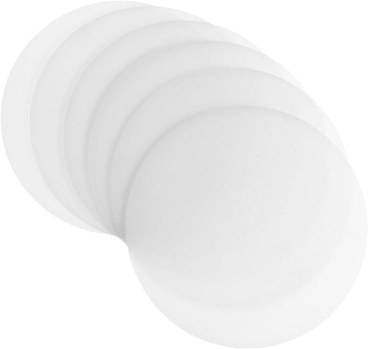 5.3 Inch 6 5 Inch TEHAUX Lamp Shade Diffuser Disc Pcs, Anti Glare Acrylic Light Diffuser Sheet for Pendant Lights