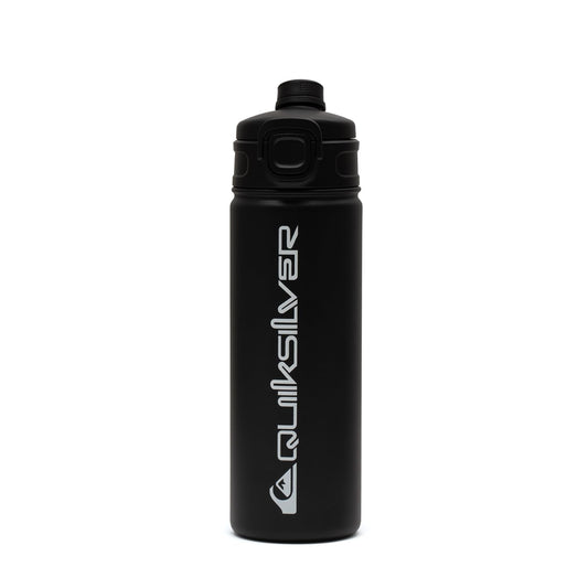 Quiksilver Laguna 32oz Tripple Wall Stainless Steel Water Bottle, Reusuable Sports Bottle with Leak-Proof Straw and Spout Lid, Non-Slip Rubber Base, Carrier Handle, 24H Hot & Cold Insulated Tumbler