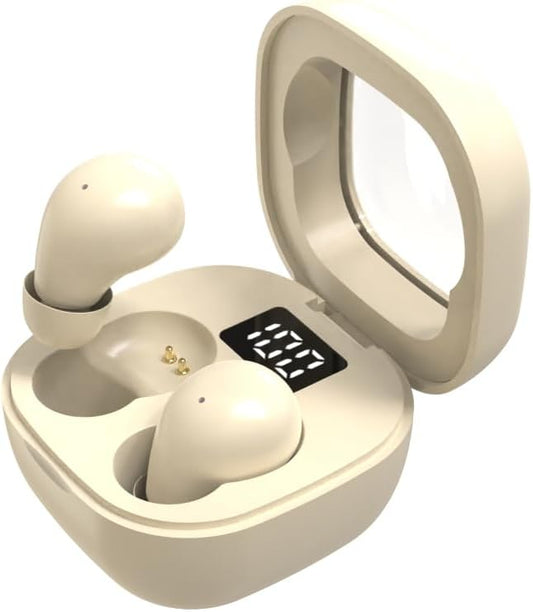 5.3 24 Mini Earbuds for Work and Sleep, Small Bluetooth Headphones, Hours Total Battery Life