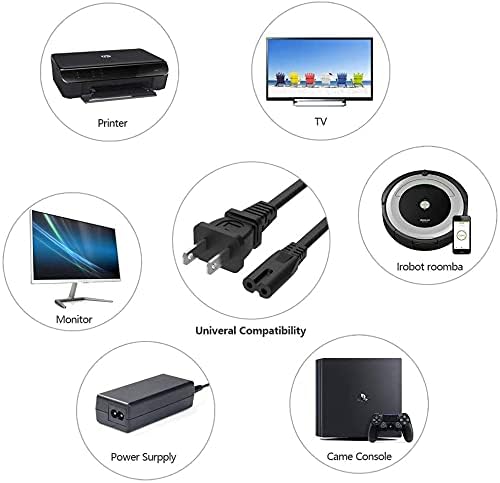 BestCH PBAR1US1BLK AC in Power Cord Outlet Socket Cable Plug Lead for Sonos Playbar Soundbar Wireless Speaker TV Sound