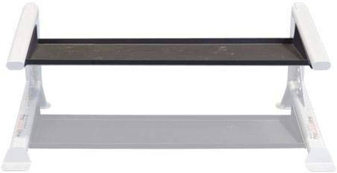 Body-Solid (SDKRKB) Kettlebell Storage Shelf for the Pro ClubLine SDKR Rack, Optional Third Tier Addition for Dumbbell Racks, Durable Weight Rack for Commercial and Home Gym Storage Organizer
