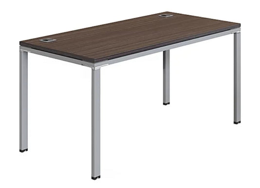 Boss Office Products Simple System Single Desk, 60" x 30", Driftwood