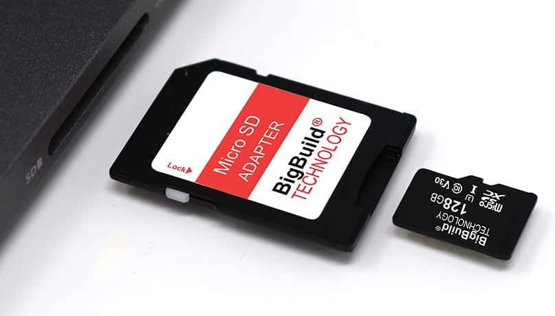 BigBuild Technology 128GB U3 M21, M23, NW-A306 Micro SDXC Memory Card for FiiO Sony Music Player