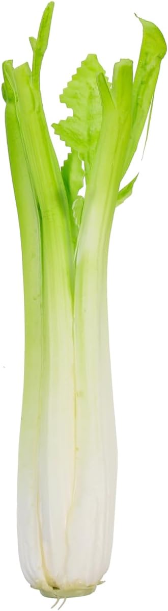 BESTOYARD Lifelike Fake Celery Model - PU Artificial Vegetable for Home Decor Photography Props and Display - Realistic