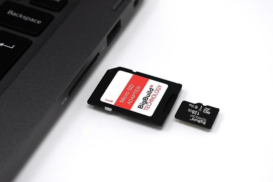 BigBuild Technology 128GB 100MB/s U3 E13, Ultra Fast Micro SDXC Memory Card for Motorola Moto Moto G Pure Cell Phone