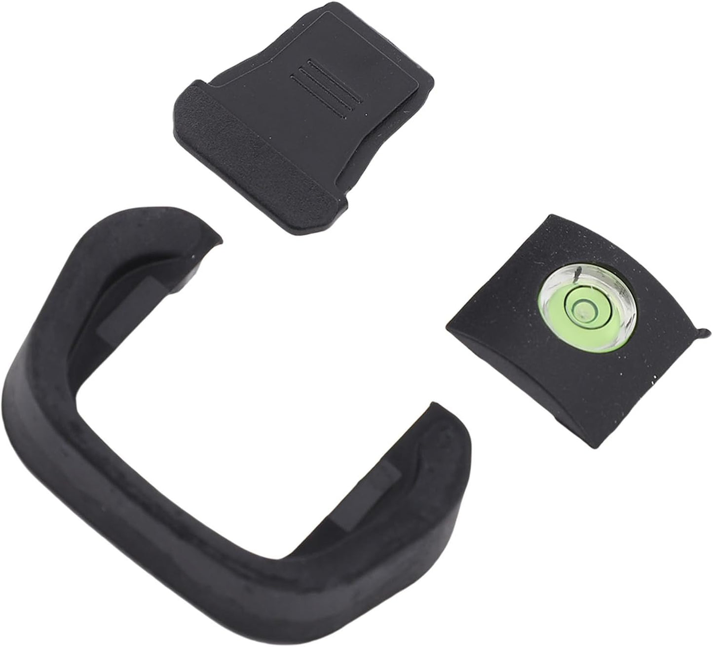 R5 R6, Tbest Camera Eyecup Hot Shoe Cap Level Kit Fit Viewfinder Silicone Material Black