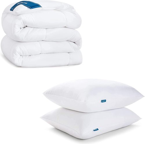 Bedsure Comforter Set - Includes 2 Free Pillows | Soft, Cozy, and Stylish Bedding for Ultimate Comfort