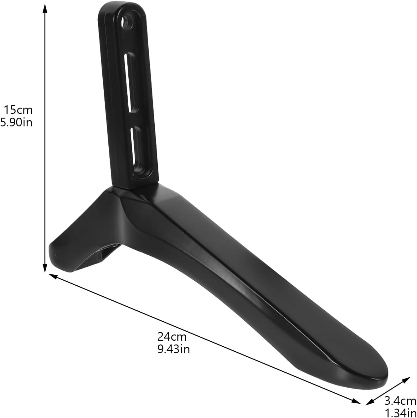 minkissy Stable No-Drill Desktop TV Holder with Screws by for Home Use