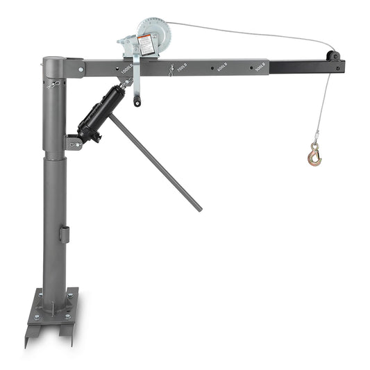 1000 lbs Truck Crane Hoist, Truck Jib Crane Hoist Crane Hitch Mount, 500 lbs Truck Hitch Crane/600 lbs Truck Crane Hoist/700 lbs Truck Crane/1000 lbs Pickup Crane for Lifting Goods