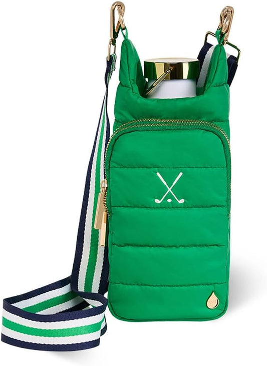 WanderFull® Original HydroBag® Collection, Water Bottle Holder w/Strap & Phone Pocket, Hands-Free Crossbody Water Bottle Bag