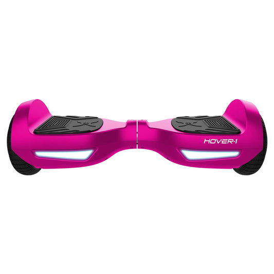 Hover-1 Drive Electric Self Balancing Scooter with 7MPH Top Speed, 3 Mile Range, Long Lasting Lithium-Ion Battery, 6 HR Full Charge, Path Illuminating LED Lights and 6.5” Wheels