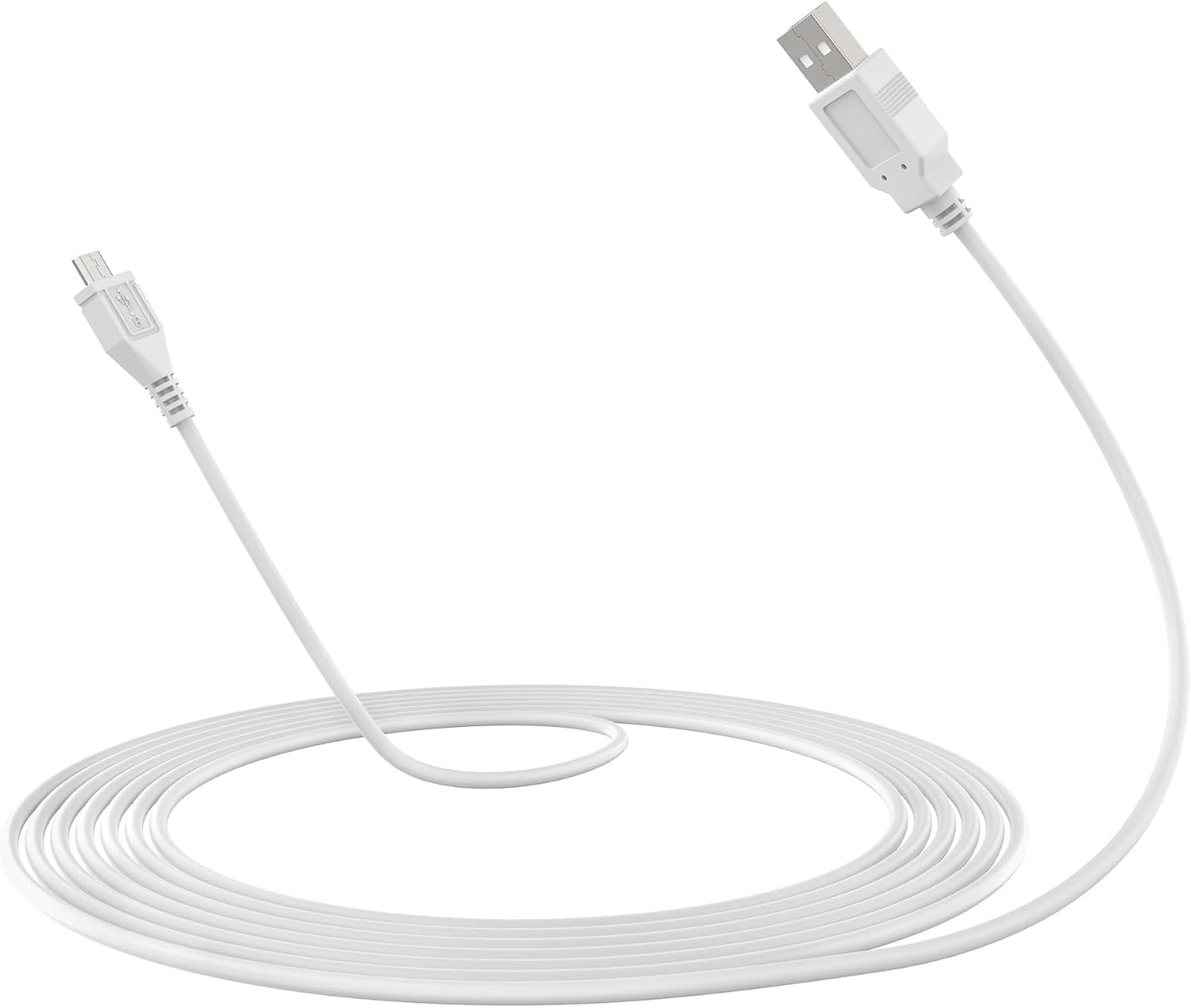 Beudsa ChargN 5ft AMG6S AMG8S White Micro USB Charging Cable PC Laptop Charger Power Cord Compatible with JumpsPower