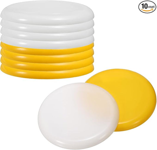 PATIKIL Flying Disc Colorful Plastic Flying Disk Flyer for Outdoor Sports Training Playing Lawn Game