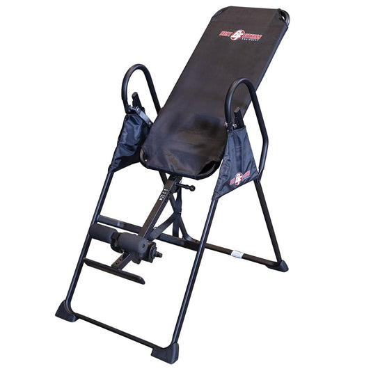 Body-Solid (BFINVER10B) Best Fitness Inversion Table, Foldable Decompression Table for Lumbar Stretching, Strength Training Equipment for Professional Inversion Therapy, Home and Commercial Gym