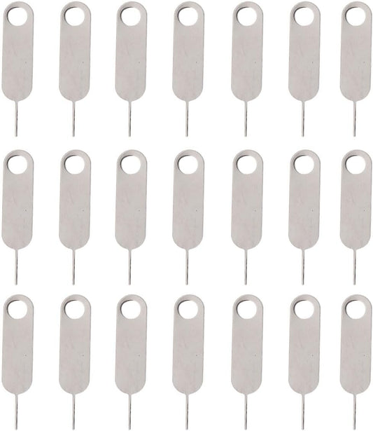 100pcs Universal Sim Card Ejector Pin Removal Needle Tool for Smartphones Hard Steel Sim Tray Opener Compatible