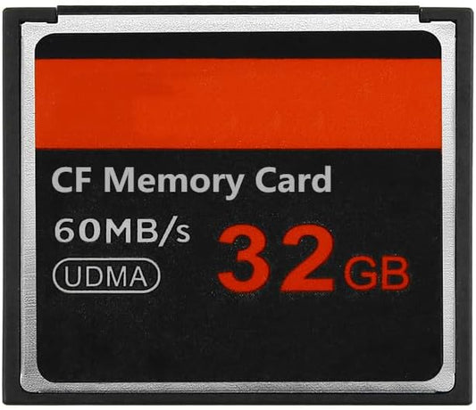 Bdiskky 32GB 60MB/s CF Memory Card High Speed Up to CF Camera Card