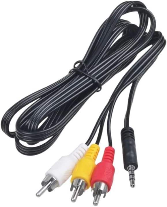 Kircuit HDR-SR11/v/e/g AV A/V Audio Video TV Cable Cord Lead for Camcorder Handycam