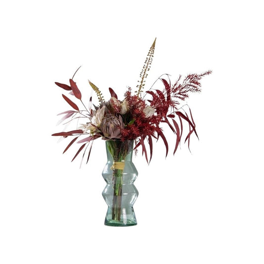 Bonsai Tree Pot for Fake Tree Modern Light Luxury Simulation Flower Art Set Decorazione Tavolo Da Pranzo Sala Conferenze Fiori Finti Fiori Secchi Decorazione Domestica Per Interni for Office Living Ro