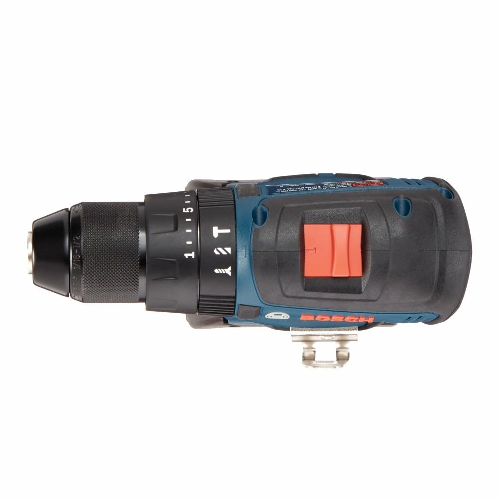 Bosch GSB18V-490B12 18V EC Brushless 1/2 In. Hammer Drill/Driver Kit with (1) 2 Ah Standard Power Battery