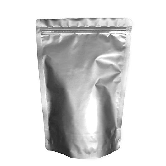PackFreshUSA: 2-Quart (8" x 12" x 4") Seal-Top Stand-Up Mylar Pouch Bags for Long-Term Food Storage - Premium Century 7 Mil Thick/Side - Heat Sealable - Round Corners - Free Guide - Pack of 100