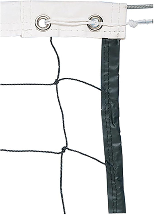 Champion Sports Braided Volleyball Nets, White, 32 x 3-Feet
