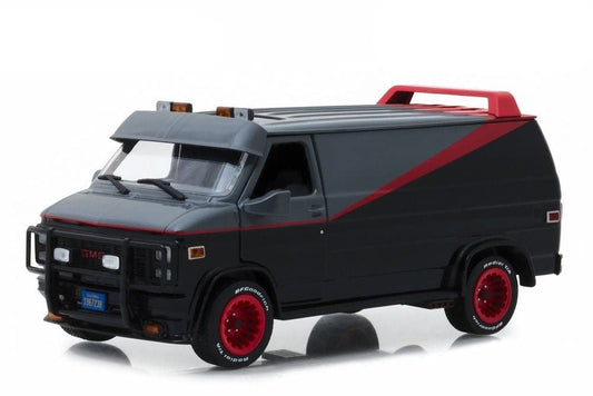 Greenlight 1:24 Hollywood - The A-Team - 1983 GMC Vandura,colors may vary