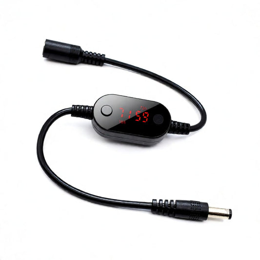 24/48/72H 5V-15V 5.5x2.1mm 24/7 Automatic DC Router Rebooter Cable - Fixes Constant Internet Drops & Wi-Fi Lag - Auto