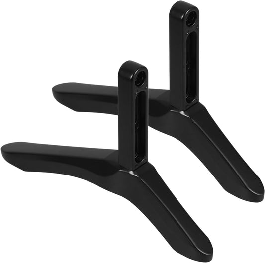 BESPORTBLE Aluminum Alloy Tv Stand Legs Tabletop Mount Stable Base No-Drill Heavy Duty Support Bracket for Flat Screen
