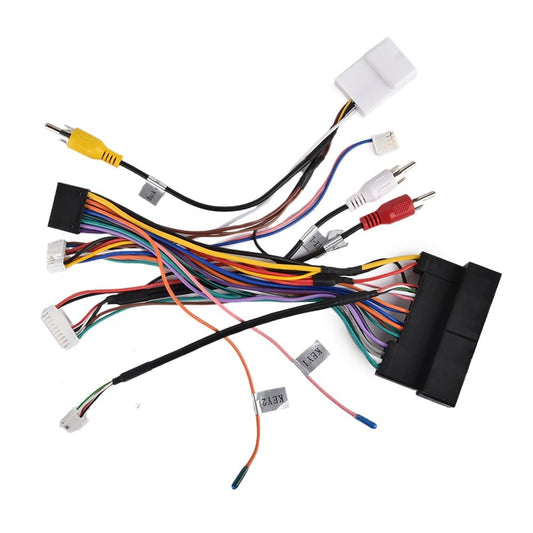 2014-2016 8 16 CAMECHO Radio Wiring Harness for Hyundai Elantra & Sonata Car Stereo Pin Power Cable