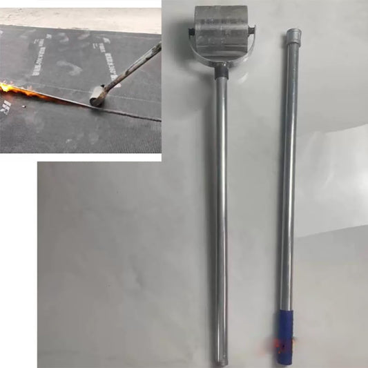 16.5 Pound Large Roof Seam Roller,51" Long Handle Roller Tool for Roofing PVC,TPO,EPDM Membrane (Roller Width 4.33inch)
