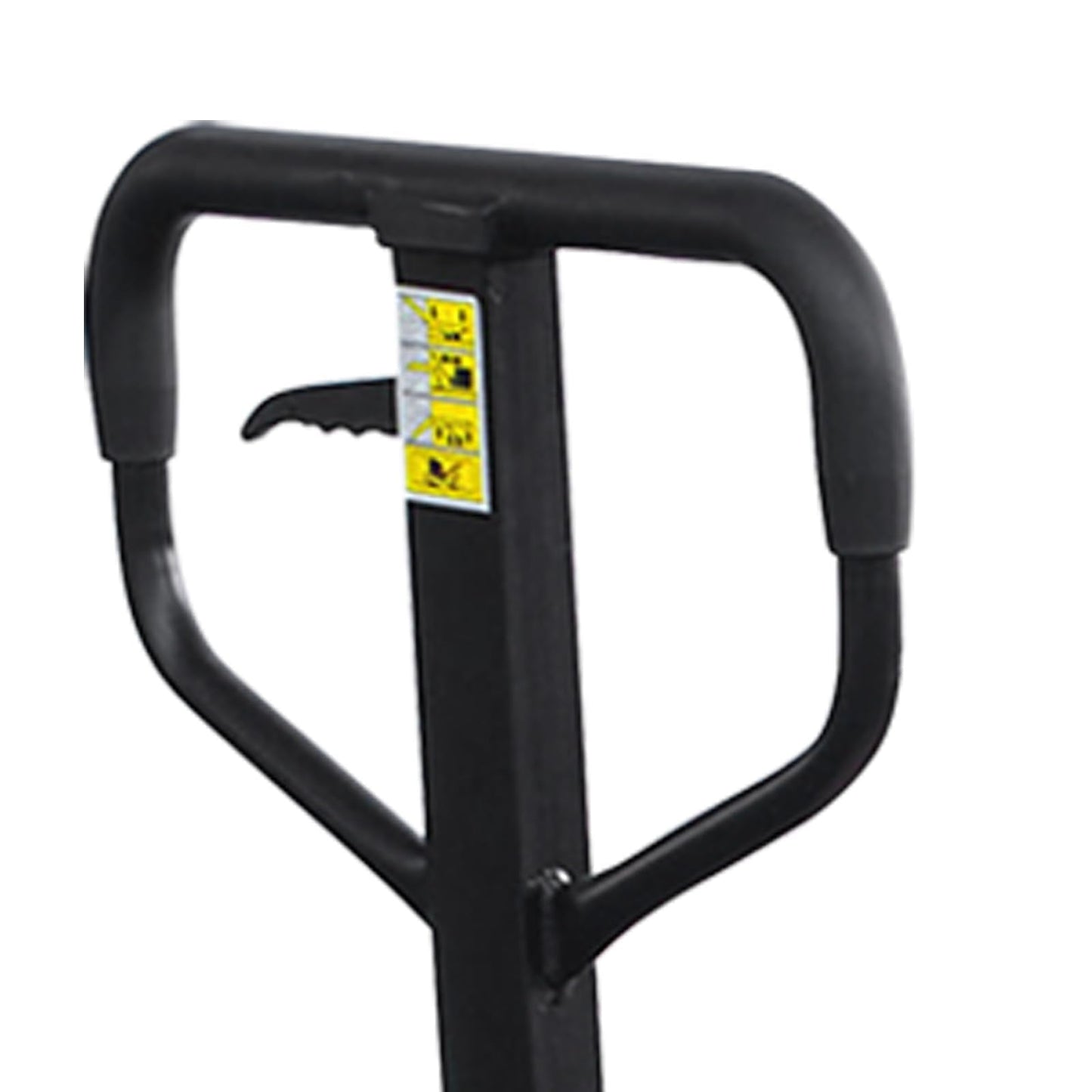 UNISOAR Industrial Duty Pallet Jack Truck with 27" W x 48" L Forks, 5500Lbs. Capacity, Dual PU Wheels, General Purpose Manual Pallet Truck for Warehouse, Manufacturing and Retail