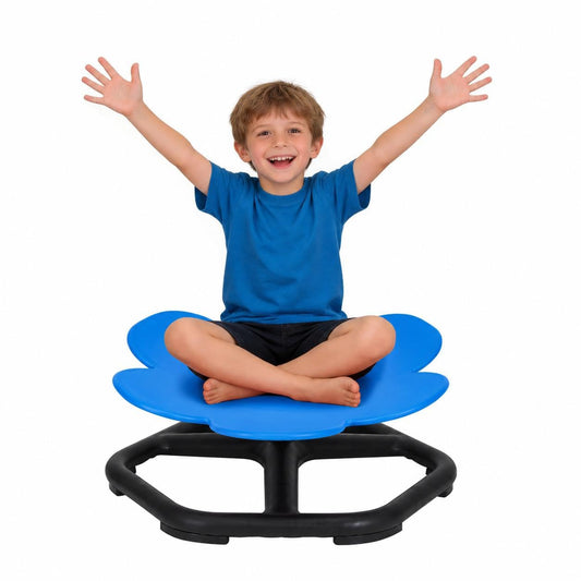 Garvee Spinning Chair for Autistic Kids, Sensory Swivel Chair, Spin Chair Weight Capacity 220LBS, for Children with ADHD/Autism/Sensory, with Non-Slip Design, Training Body Coordination, 3+ Years