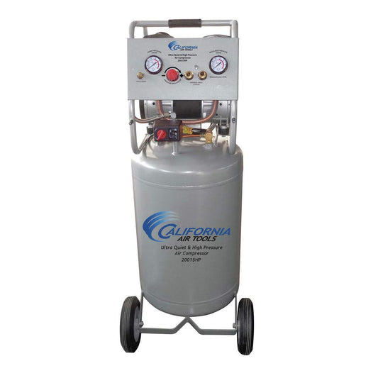 California Air Tools CAT-20015HPAD Ultra Quiet & Oil-Free 1.5 hp, 20 gallon 175 PSI Two Stage Air Compressor with Automatic Drain Valve