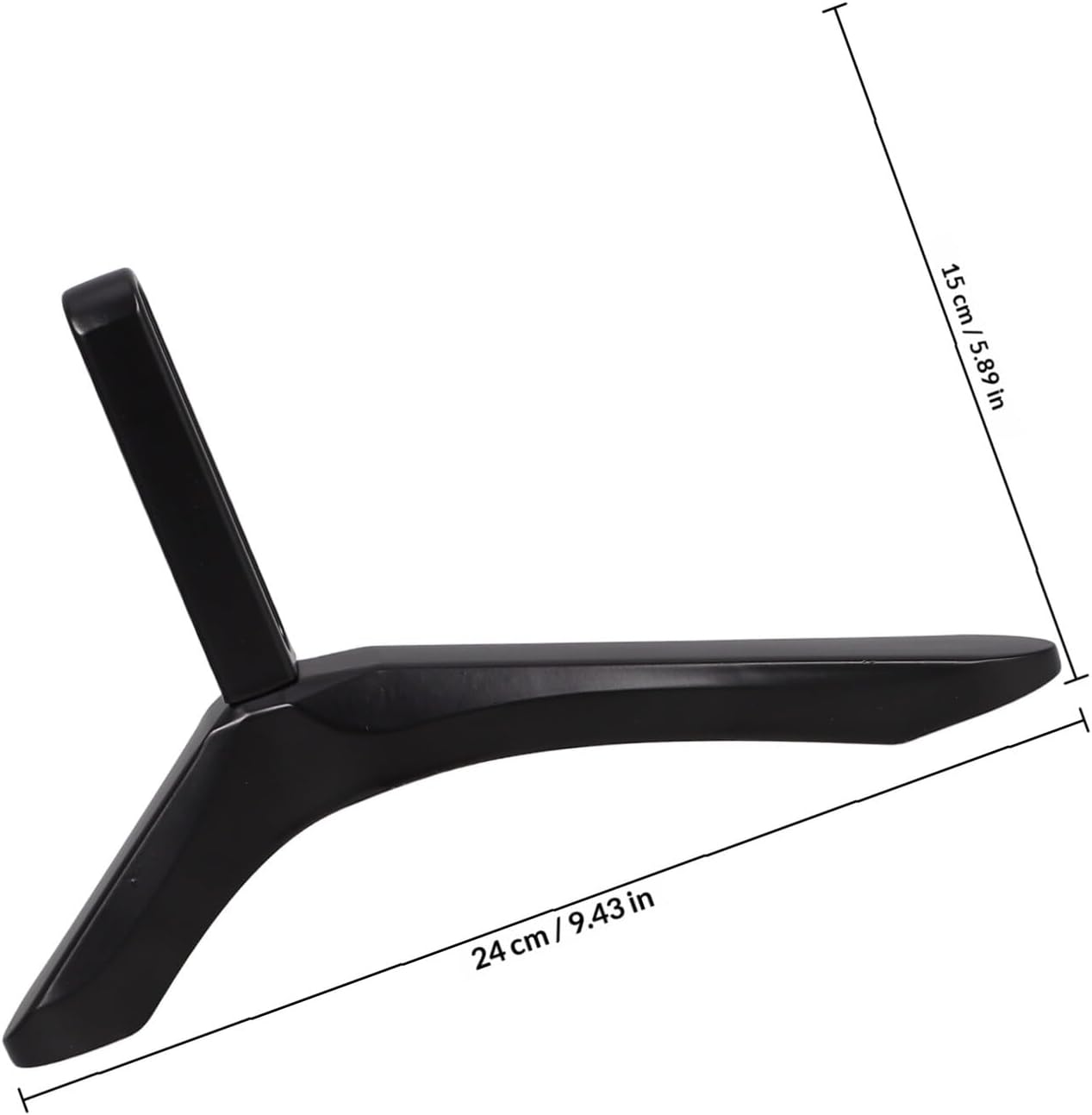 BESPORTBLE Universal Tv Stand Base with Screws Replacement Television Table Support Holder for Desktop Tvs for Home