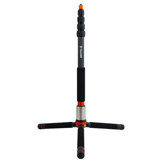 Best360 Monopod Pro Carbon Fiber Edition 360 Camera Stand, Compatible with Insta360 X5, X4, X3/DJI Osmo 360/GoPro MAX 2/Ricoh Theta X, Z1/Kandao Qoocam 3 Ultra