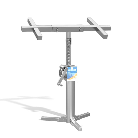 Cabinet Lift Jack for Installing Cabinet，Adjustable Third Hand Tool Support System with 440lbs, Multi-Functional Cabinet Jack (51 inch)