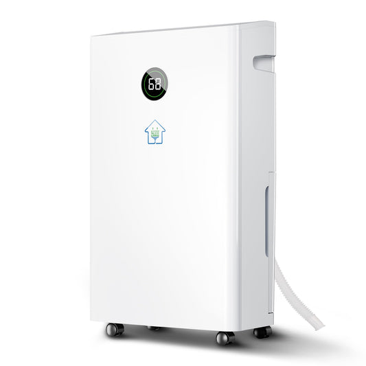 6,500 Sq.Ft Dehumidifier for Basement with Drain Hose, 186 OZ Water Tank, 60 Pint Dehumidifiers for Large Home with Three Operation Modes, Intelligent Humidity Control, 24HR Timer for Bathroom