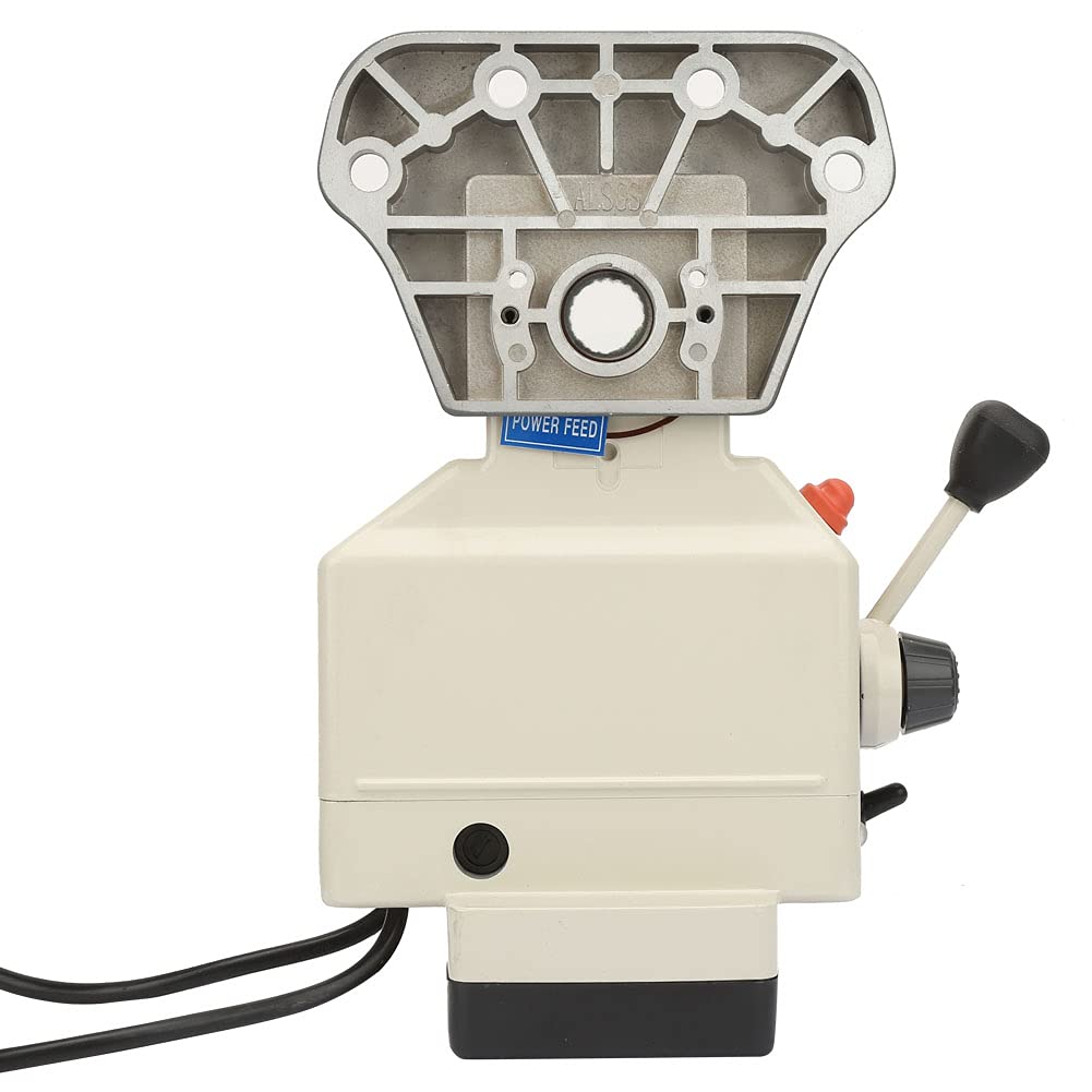 Power Feed X-Axis High Torque 450 in-lb for Milling Machine, Reversible and Speed Stepless Adjustable Motion Control for Milling Drilling & Boring Machines(110VAC)