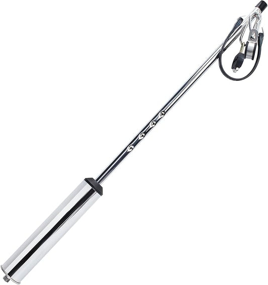 Semi Truck 40" Swivel Pogo Stick w/ 15" Rubber Bungee Cords,Pogo Stick for Air Brake Line & Electric Power Cord Holder,Heavy Duty Pogo Stick w/ 3 & 1 Hole Clamp Rubber Tarp Straps