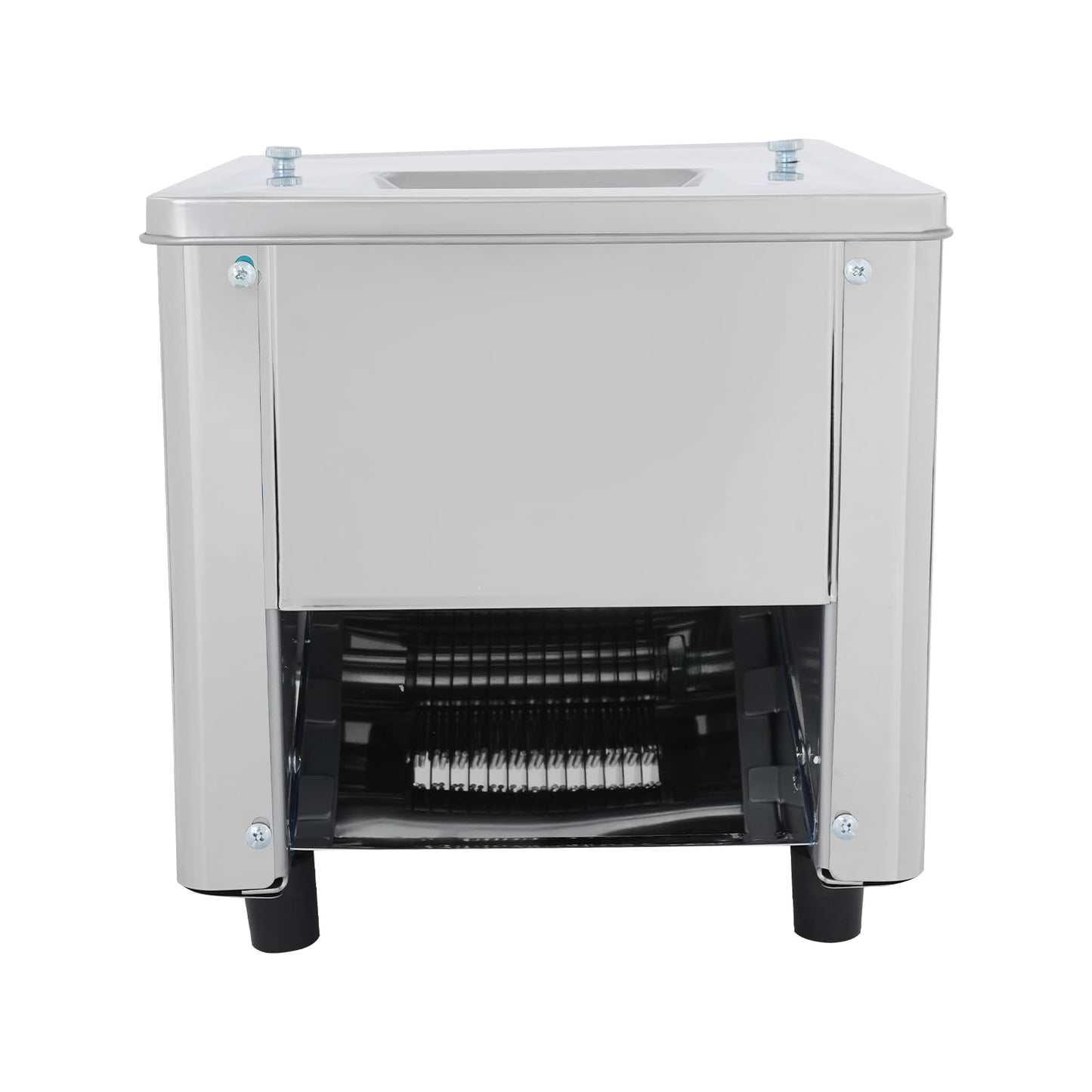 850W Electric Meat Cutter Machine, 7mm Thickness 330lb/h Commercial Meat Slicer Shredded Cutting Machine, Stainless Steel Food Cutting Slicer for Slices Strips Cubes Minced Meat, Low Noise