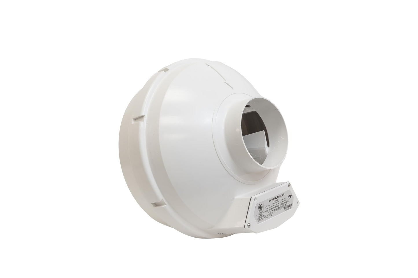 Festa AMG Phoenix EC Radon Fan – 3“ Installation Kit - Quiet and Energy Efficient Radon Mitigation Inline Fans – High Performance 4” Duct Fan