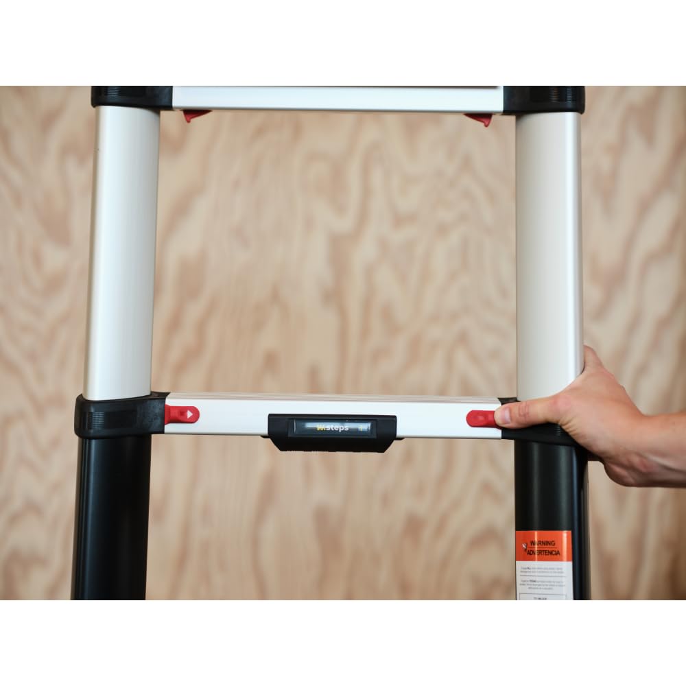 W.Steps Prime 9.5 FT | Telescopic Extension Ladder, ANSI Type 1A Certified